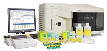 ProteOn XPR36 system that Dr. Mitchell used to measure interactions of DC-SIGN with HIV gp120 protein.