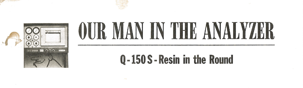 A clip from the first issue of BioRadiations in 1965.