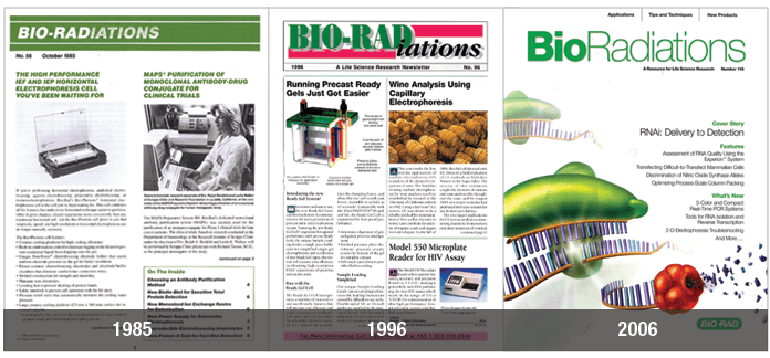 Bioradiations evolution over 3 decades image