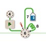 Fig. 1. Sample elution flow paths.