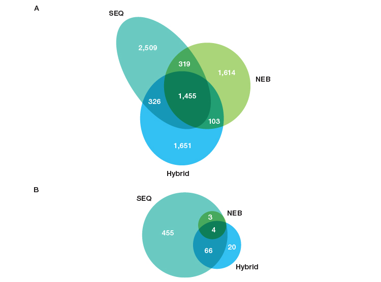 Fig. 3. SEQuoia Kit library workflow provides more complete transcriptome coverage of small RNAs in addition to long RNAs.